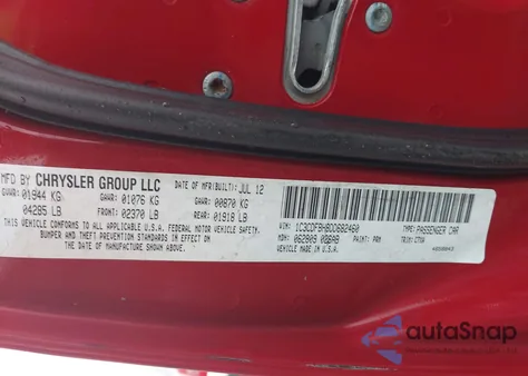 2013 Dodge Dart Rallye from USA, damaged, VIN 1C3CDFBH8DD682460